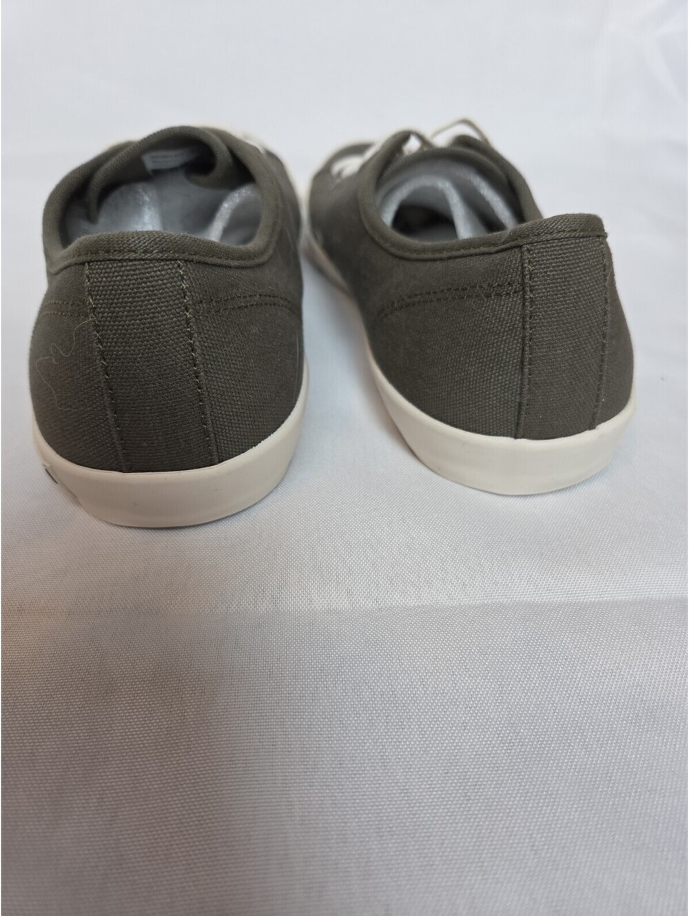 SeaVees Women’s Size 7.5 Monterey Canvas Olive Green Shoes Sneakers - Picture 3 of 7